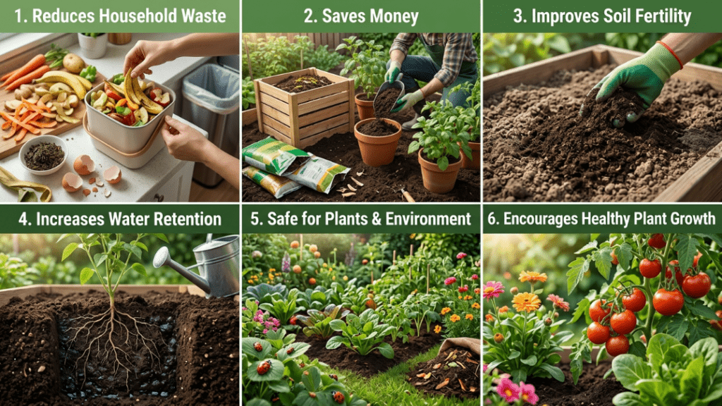 Benefits of Making Organic Manure at Home