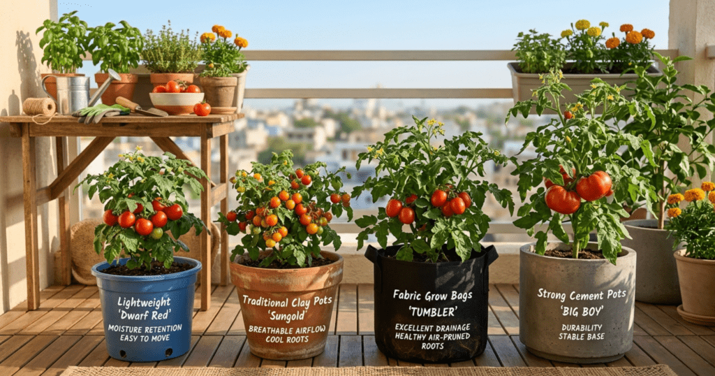How to Grow Tomatoes at Home in Pots
