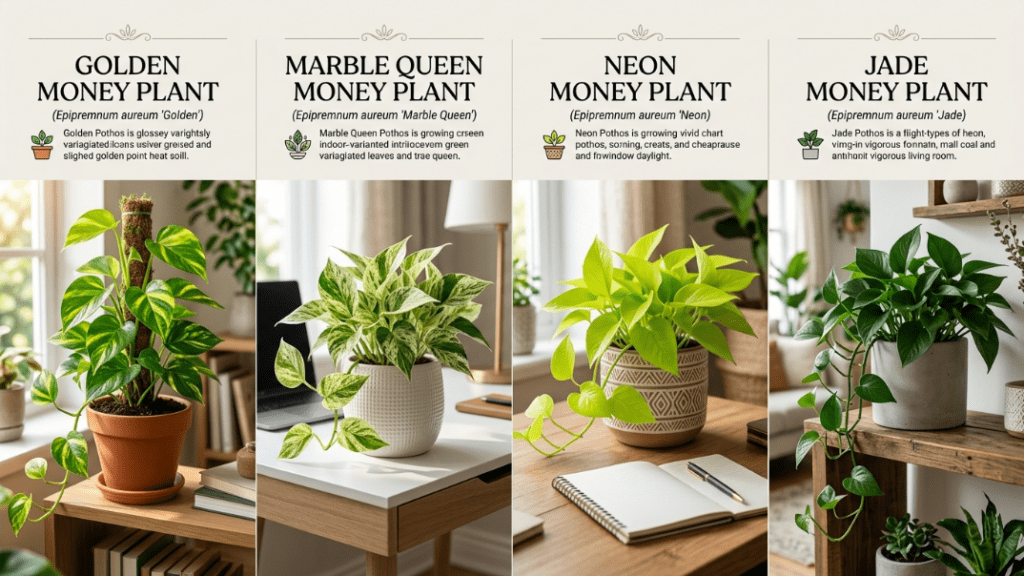 Choosing the Best Money Plant Variety