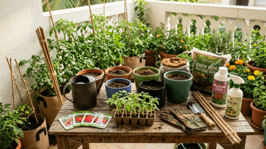 How to Grow Tomatoes at Home in Pots