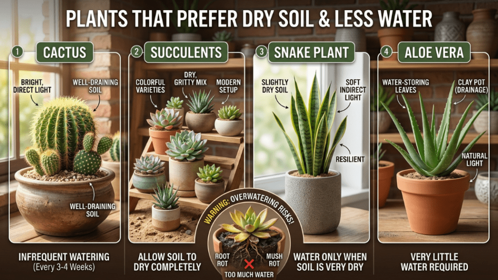 Plants That Need Less Water