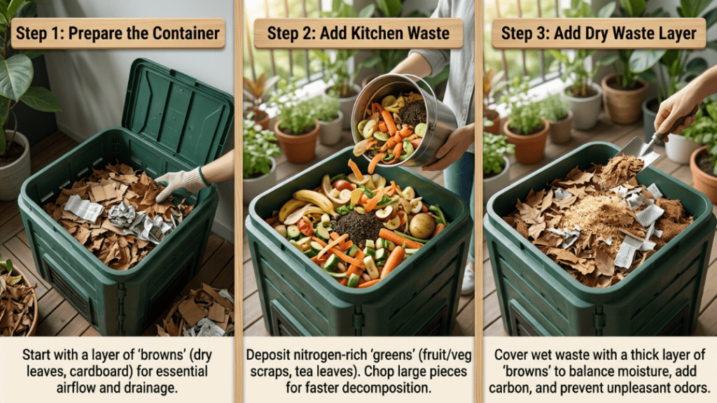 Step-by-Step Process to Make Organic Manure