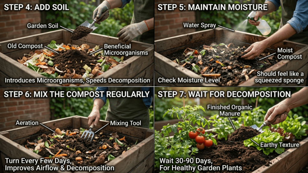Step-by-Step Process to Make Organic Manure