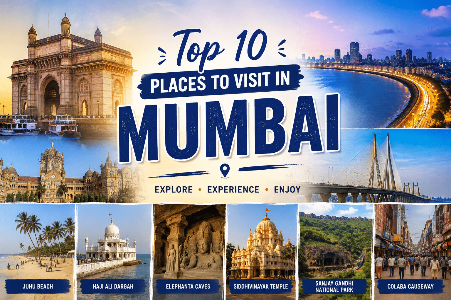 Top 10 Places to Visit in Mumbai