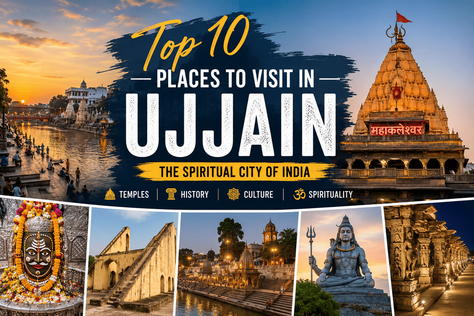Top 10 Places to Visit in Ujjain, Madhya Pradesh