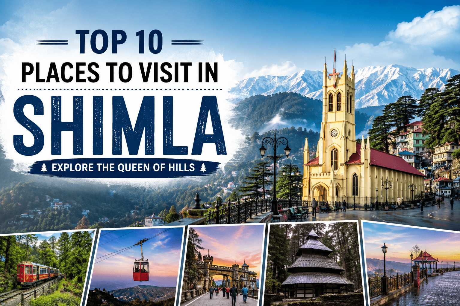 Top places to visit in shimla